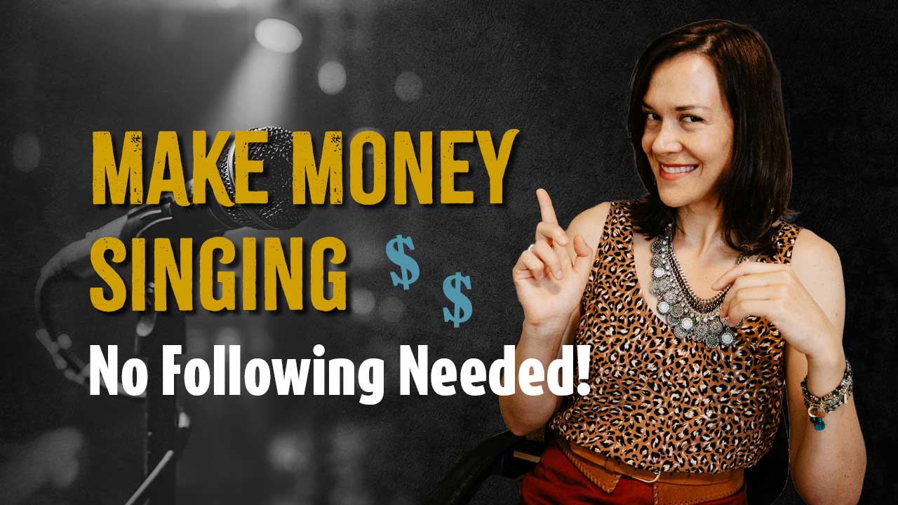 How to make money singing