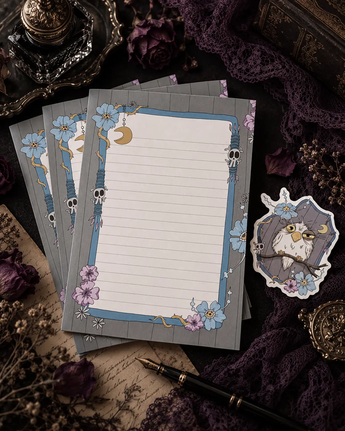Caffeine Owl Notebook Nicola Milan Caffeine Owl Notebook Nicola Milan